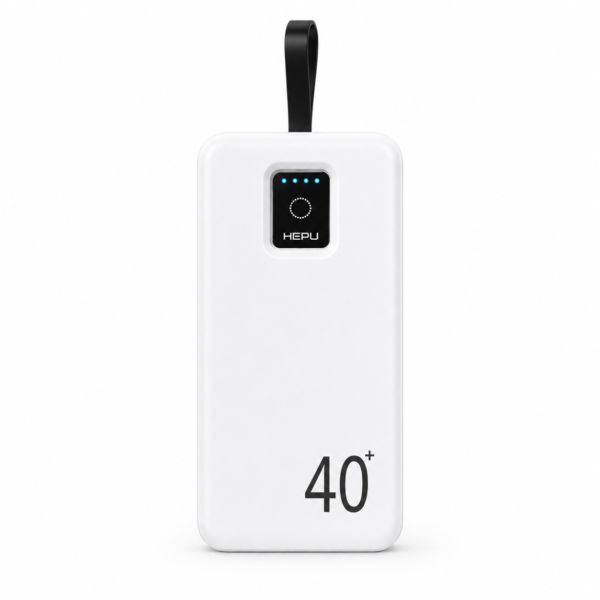 Power Bank HEPU HP-980 / HP-990 40 000 mAh – Câbles Intégrés
