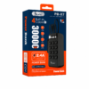 Power Bank Fsudz PB-X7 30 000 mAh – Câbles Intégrés