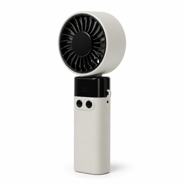 Mini Ventilateur Portable Rechargeable avec Écran Digital
