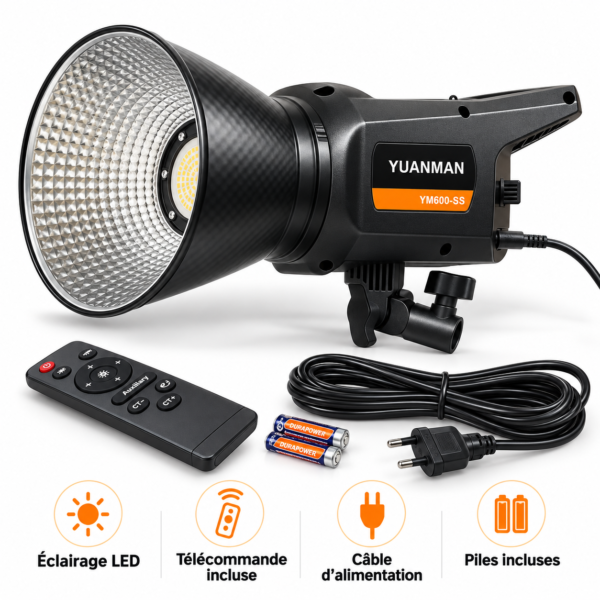 Projecteur LED YM600-SS
