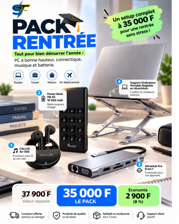 Pack Rentrée