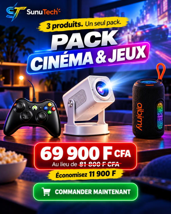 Pack Cinéma & Jeux